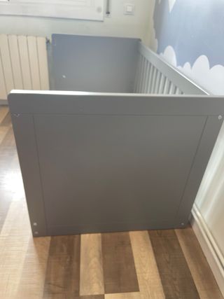 Cuna / Cama evolutiva Bopita (gris)