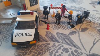 Lote Playmobil Policía