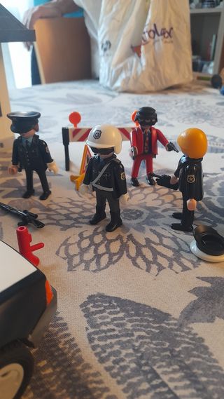 Lote Playmobil Policía