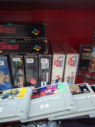 Juegos super Nintendo snes