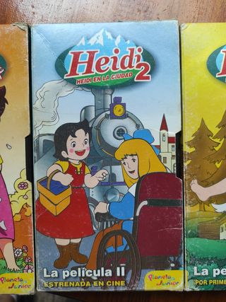 colección de cintas cassette de Heidi