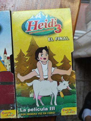 colección de cintas cassette de Heidi