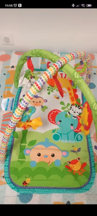 2 Mantas gimnasio de juegos.