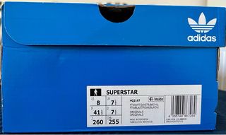 Adidas Superstar Blue Royal T41 1/3