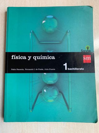 Libro de Física y Química de  1 Bachillerato
