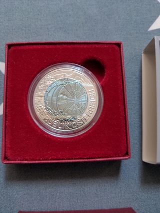 6 monedas Niobio y Plata Austria