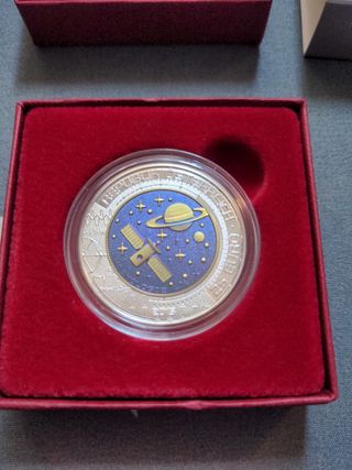 6 monedas Niobio y Plata Austria