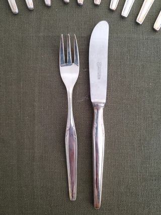 DALIA CUBIERTOS ALPACA POSTRE 6 PAX