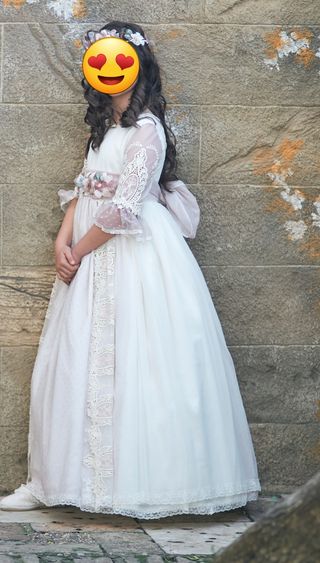 Vestido comunión tata solete