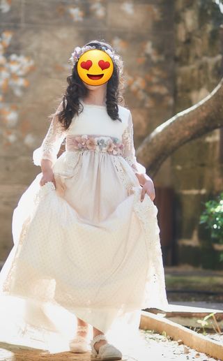 Vestido comunión tata solete