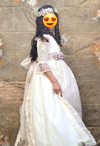 Vestido comunión tata solete