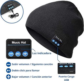 Gorro de invierno con auriculares. NUEVO sin usar.