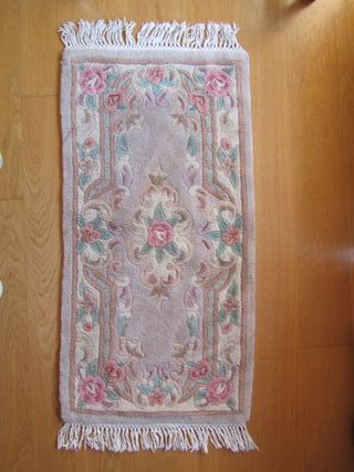 DOS ALFOMBRAS DE LANA