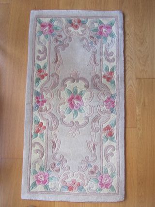 DOS ALFOMBRAS DE LANA