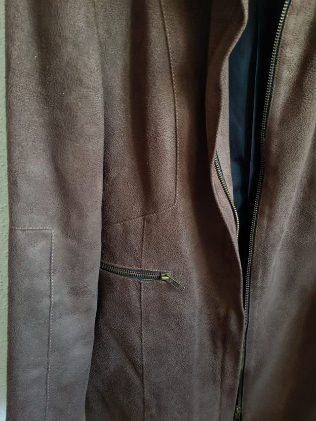 Abrigo/ chaquetón de Ante Vintage