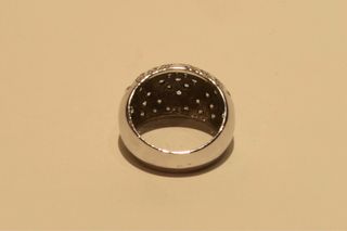 SORTIJA DE ORO BLANCO 18K/9.6Gr