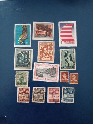 Lote 2 sellos de Catalunya