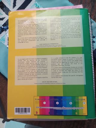 LIBROS MUSICA  y FLAUTA TRAVESERA