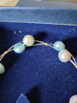 Bracciale con perle barocche . Vintage