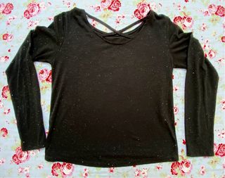 Lote 4 + 1 camisetas manga larga niña, talla 12-13