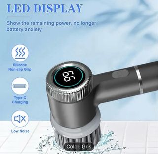 Limpiador eléctrico de mano inalámbrico recargable