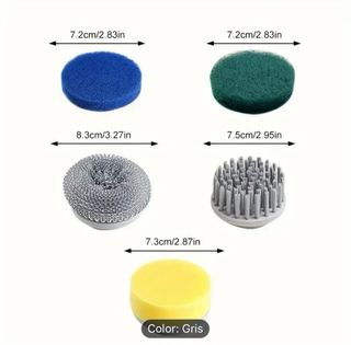 Limpiador eléctrico de mano inalámbrico recargable