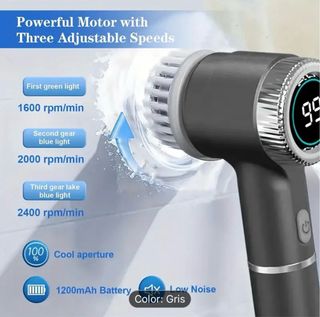 Limpiador eléctrico de mano inalámbrico recargable