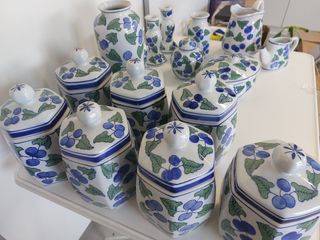 Conjunto juego o piezas sueltas de cerámica