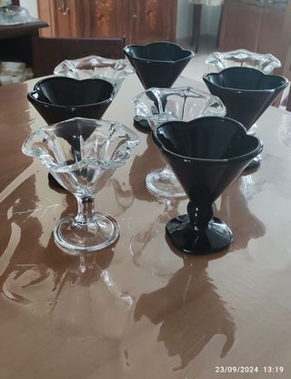 Set 8 Coppe da dessert gelato macedonia