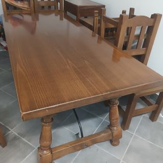 Mesa maciza comedor