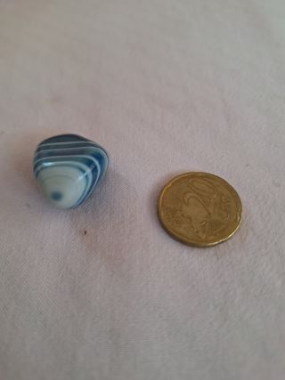 Pietra preziosa Agata Blu