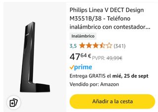 Telefono inhalambrico
