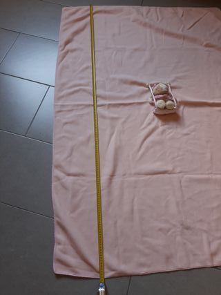 coperta in pile rosa per lettino