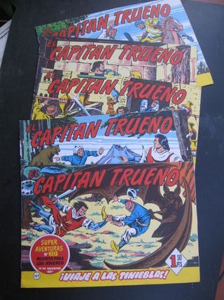 5 Comics Tebeos del Capitán trueno