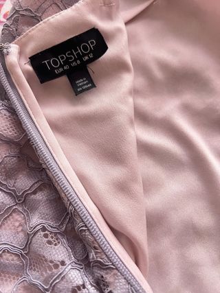 Vestido encaje elastico