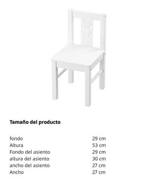 Escritorio + Silla infantil Ikea