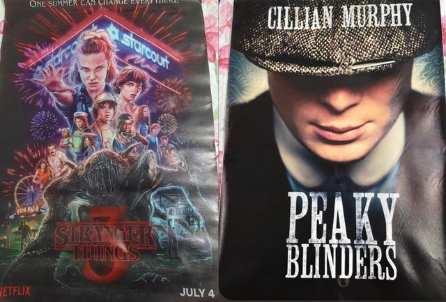 2 Posters peaky blinders , Stranger thing