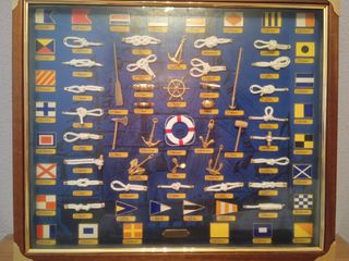 Cuadro de nudos marineros