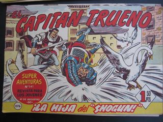 5 Comics Tebeos del Capitán trueno.