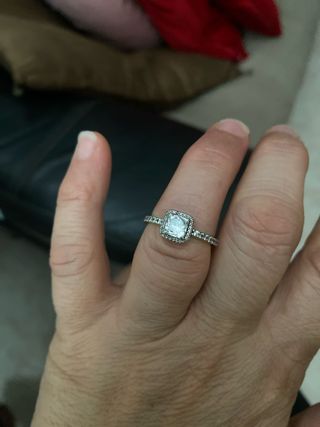 Anillo pandora ale plata talla 56 
