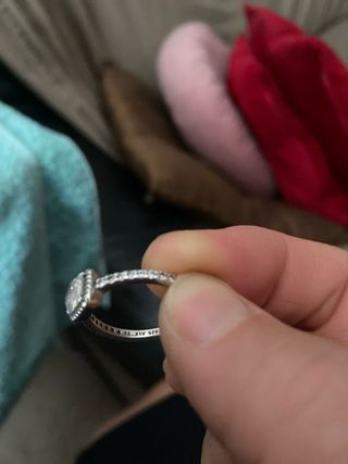 Anillo pandora ale plata talla 56 