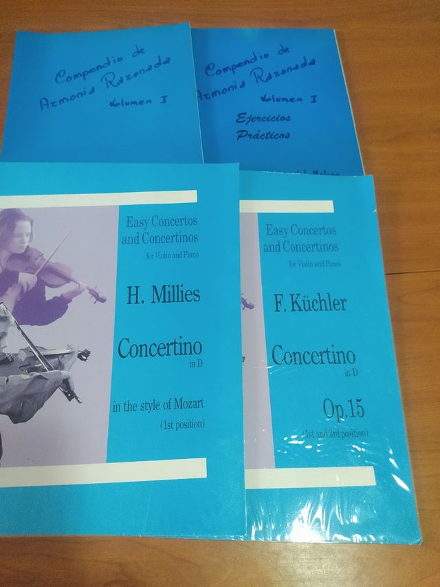 Libros del conservatorio