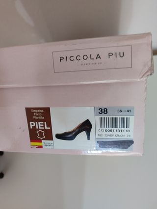 Preciosos tacones de piel