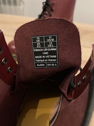 sin usar Dr Martens Talla 45 NUEVAS
