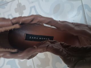 Zapatos stilettos Zara piel Talla 39