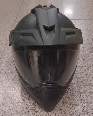 Casco verde militar BMW