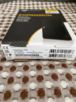 Disco duro externo 1TB SEAGATE