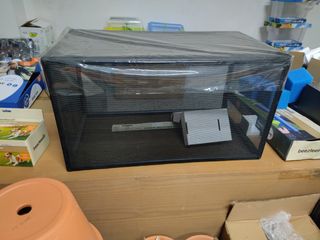 Terrario jaula de malla pequeño