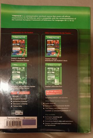 Libro inglés 2o bachillerato