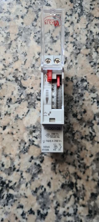 Disjuntor relogio novo